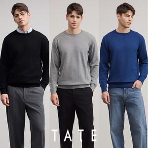 [TATE] 테이트 25SS 남성 메리노울 블렌디드 니트3종