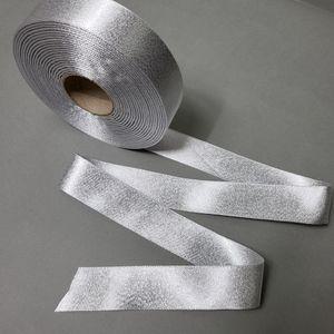 은은하게 빛나는 꽃 화분 장식 선물 포장리본 1롤 45m 리본끈 공예 용리본 예쁜 금색 반짝이 리본 고급 공