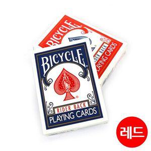 이벤트 정품 바이시클 마술 카드 놀이 (레드) 마술도구