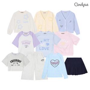 [신디키즈] 여아 봄&여름 데일리룩 추천! 바람막이/래시가드/반팔티 등