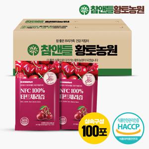 NFC 100% 몽모랑시 타트체리즙 (70mlx100포) 1박스 실속포장