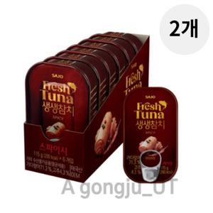 사조 프리미엄 생생 고추 참치 캔 스파이시 115g 12개