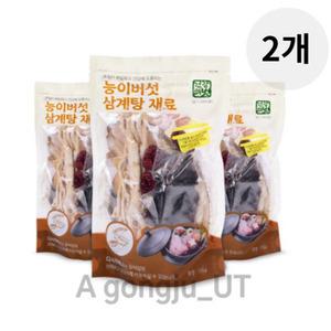 건강의벗 능이버섯 삼계탕 재료 다시팩 135g 6개