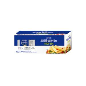 소와나무 슬라이스 치즈 1.8kg (총100매)