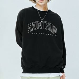 세인트페인 SP 아치 로고 크루넥 3211TH405619F