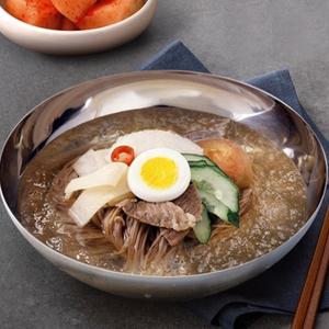 [CJ프레시웨이] 이츠웰 평양냉면 10인분 / 면 10팩 + 육수 10팩