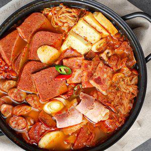 G[한인한식] 더큰 부대찌개 1Kg X 5팩 (라면사리 2개 증정)