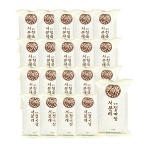 서일농원 서분례 명인 청국장 110g 20팩 보통맛 2.2kg