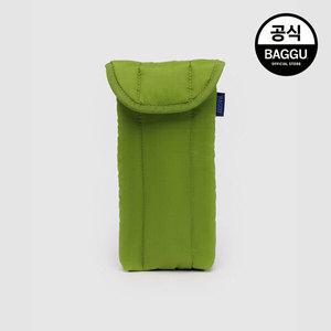 BAGGU 바쿠 퍼피 안경집 선글라스 파우치 그린 주스