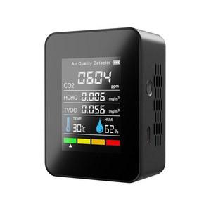 미세먼지 PM1 측정기 TVOC 가정용 CO2탄소 PM2 포름알데히드 PM10 측정