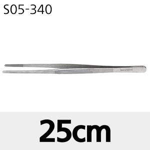 바다르산스 직핀셋 25cm  S05-340 소독용핀셋 핀셋 의료용핀셋 롱핀셋 긴핀셋