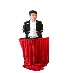 탈출 마술도구 검은천 링 소품 접이식 공연 의상체인지