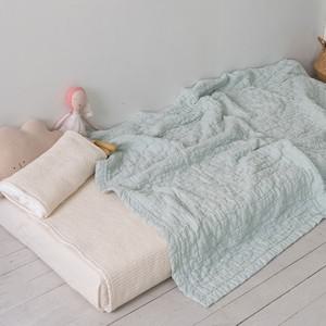뮤라 아기 도톰이불 면 담요 낮잠이불 110x130