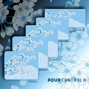 X-raypad 아쿠아컨트롤2 사쿠라 에디션 마우스패드 블루 450*400 XL