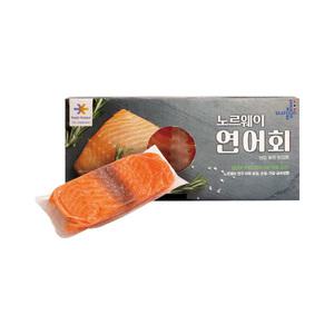 프레쉬프로즌 노르웨이연어회 필렛 산지가공 항공직송 200g, 1개