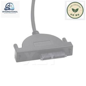 플레이어 DVD 디스크 USB 2.0 to Mini Sata II 7 + 6 13 핀 어댑터 컨버터 케이블 노트북 CD DVD ROM 슬림