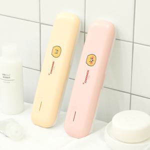 카카오 프렌즈 춘식이 얼굴 휴대용 칫솔 살균기건전지 USB 충전 겸용