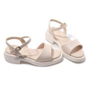갤러리아 세라 여성 소가죽 스트랩 플랫폼 청키 플랫폼샌들 TCS23801 분홍 3CM