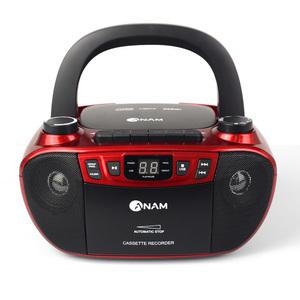 아남 포터블 플레이어 A-90 FM AM 라디오 카세트 CD MP3 플레이어