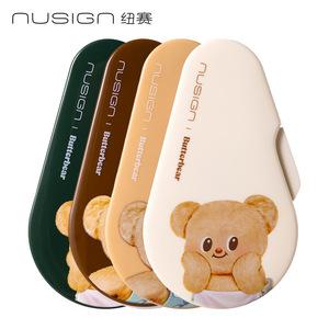 NS162 B 곰 모양 테이프 버튼식 5mm 교체 가능 귀여운 디자인 자동 리바운드 펜