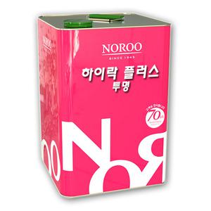 노루페인트 목재용 락카페인트 하이락 플러스 투명 18L