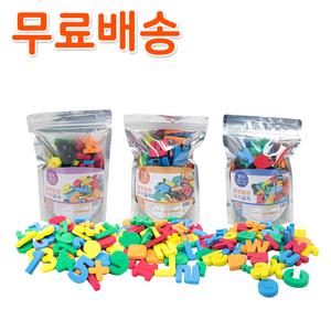 스마일원 소프트 자석글자놀이 한글 숫자 알파벳 영어 유아 퍼즐 부드러운 자석교구 어린이날 선물