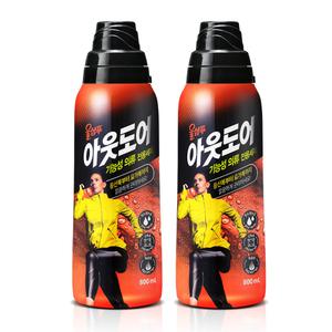 [2입] 애경산업 울샴푸 아웃도어 세제 800ml