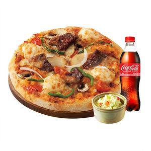 (오리지널)K-쌈장 채끝스테이크S+코울슬로+콜라 500ml