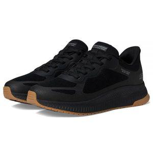[정품] 스케쳐 Skechers 남성용 핸즈프리 슬립온 밥스 스포츠 스쿼드 카오스 4 스니커즈, 블랙 655609
