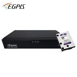 이지피스 210만화소 CCTV자가설치 하이브리드 4채널녹화기+하드포함 AHVR-2204HS_V2+HDD