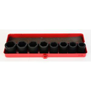 지니어스 임팩소켓세트 CM-608M2 19mmx8종 2007919 소켓렌치 소켓세트 복스 복스알 에어임팩용 임팩소켓 지