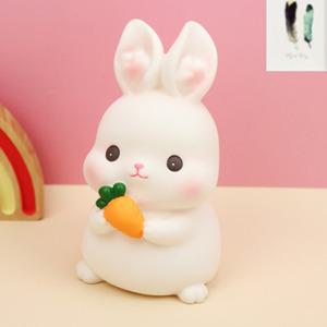 세아 당근 토끼 저금통 귀여운 피규어 인테리어 소품 2023년 토끼띠