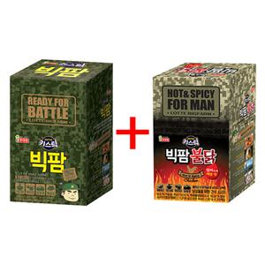 롯데 빅팜1200g + 빅팜불닭1200g 기획 간식 소시지 어린이 성인 남여노소 주전부리 키스틱