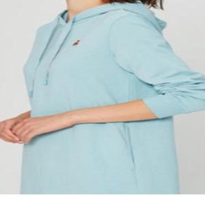 헤지스 Hayley 퍼피자수 면 긴팔 원피스 HSDR1DL61B