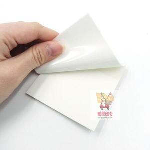 부착 정사각형 투명 필름 메모지 트레싱지 트레이싱 비치는 종이 E00F