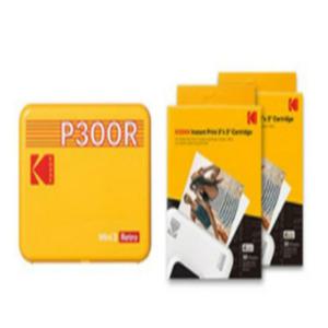 코닥 미니 3 레트로 번들 휴대용 포토프린터 카트리지 60p yellow