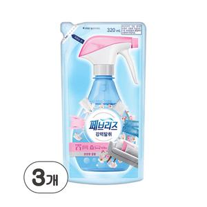 페브리즈 은은한 꽃향 320mL 리필, 3개