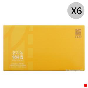 더작 유기농 양파즙 진액 퀘르세틴 건강 30포 X6