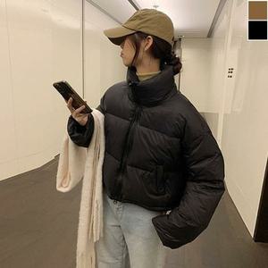 [오노마] ONM 여성 베이직 숏패딩 1P 겨울 데일리 캐주얼 아우터