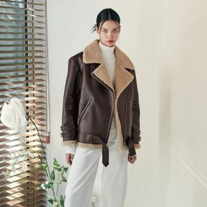 [최초가   139 000원]B-5 더블 무스탕 자켓 [말보로]_LMOJK06D2MA