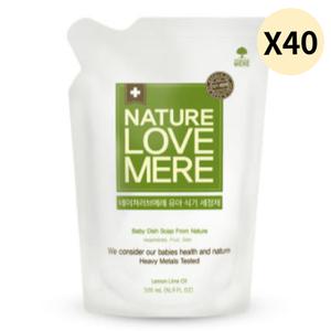 네이쳐러브메레 주방 식기세정제 리필형 500ml X40개
