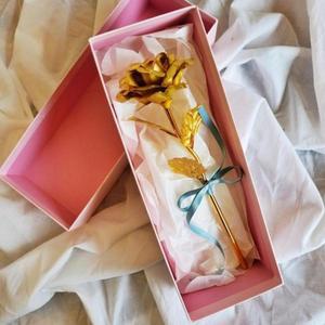 어버이날 선물 부부의날 금장미 선물 골드장미 부모님 추석 명절 로즈데이 한송이