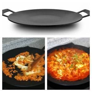 코팅인덕션 그리들 고기불판 38CM 코팅불판 펜션바베큐그릴 고기굽는그릴