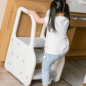 레써니 유아용 안전가드 3단 디딤대 계단 자동차 화장실 유아디딤대접이식 아기디딤대