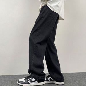 [HS라이프]기모팬츠 겨울바지 슬랙스 데일리 기본 허리 조절 밴딩 데님팬츠 청바지 남성