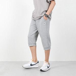 남자 여름 트레이닝 반바지 7부자수M
