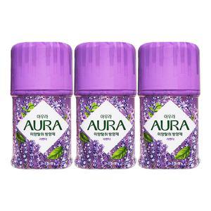 엘지 아우라 에코 미향 탈취 방향제 라벤더향 400mL x 3개