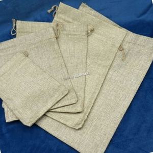 가타 마대 자루 주머니 화분 소품 커버 20X24CM 커피찌꺼기통 면주머니 선물주머니