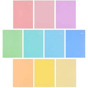 신상 모닝글로리 무제 K-2 노트 파스텔 10권 1세트 16절 좌철 제본노트 유선 라인 줄 학생 공책