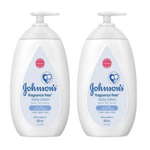 존슨즈 화이트 베이비로션 500ml 2개